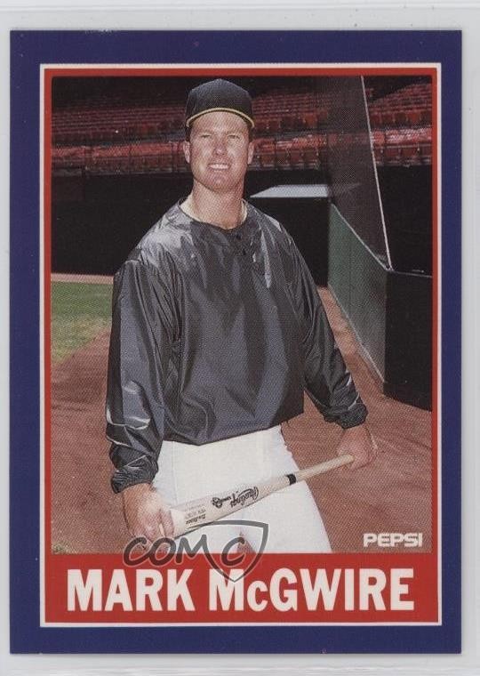 1989 Pepsi Mark McGwire Mark McGwire #10-12 0v1p
