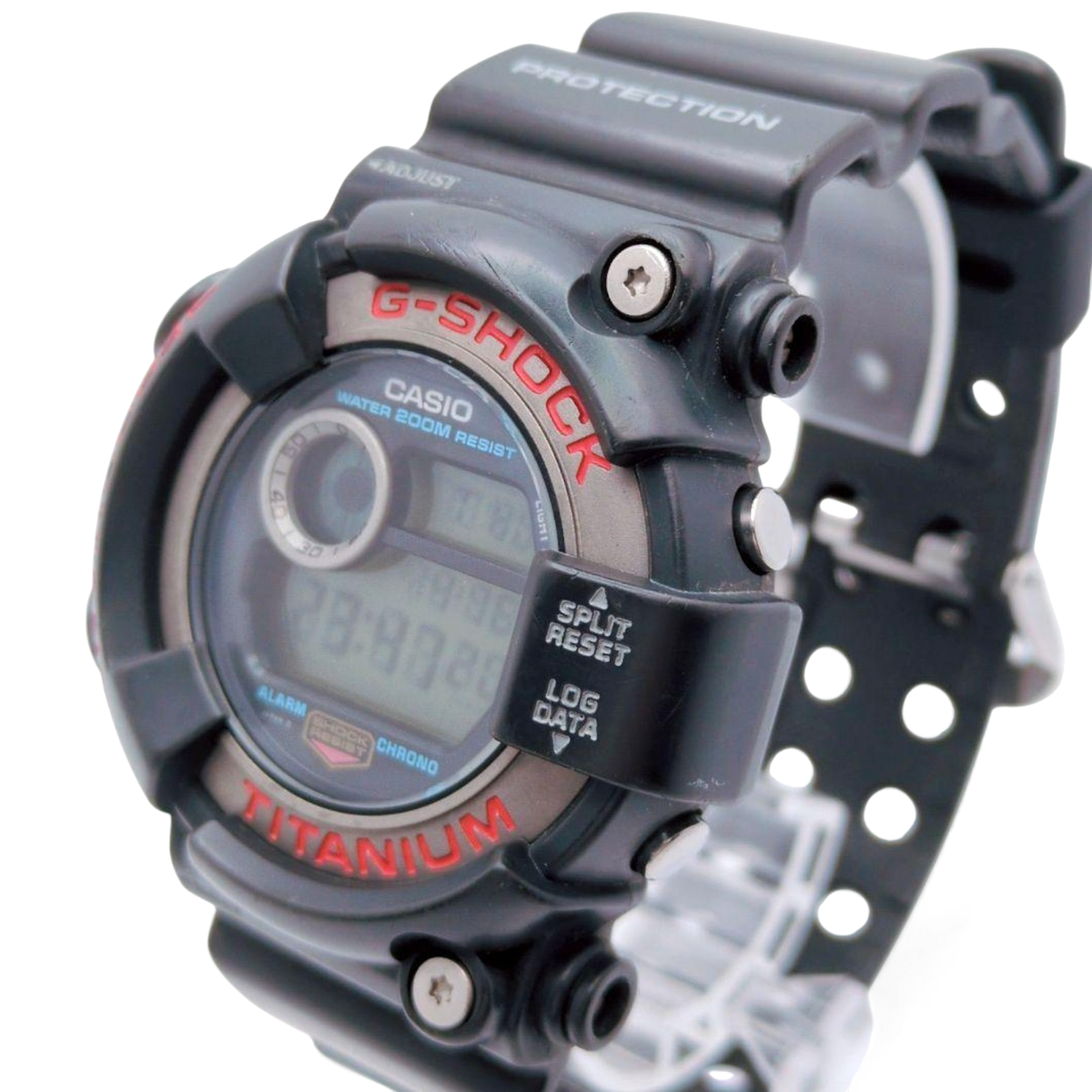 Casio G-Shock DW-8200 Frogman Digital Titanium Divers Watch Black
