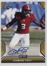 2019 Leaf Draft Auto Gold Germaine Pratt #BA-GP1 Auto 1s1h