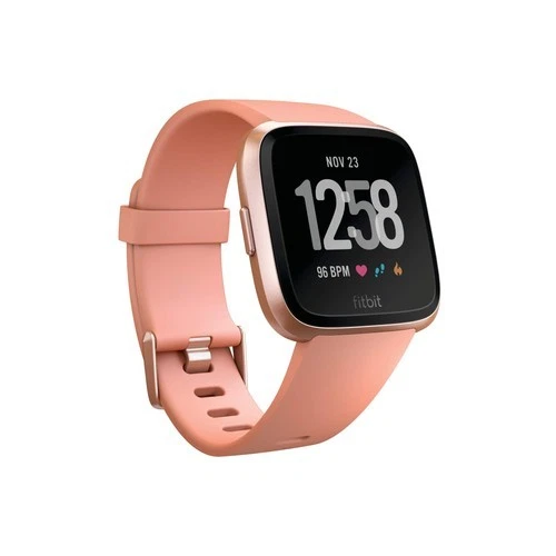 Fitbit Versa Smart Watch, Peach/Rose Gold Aluminium
Opens in a new window or tab