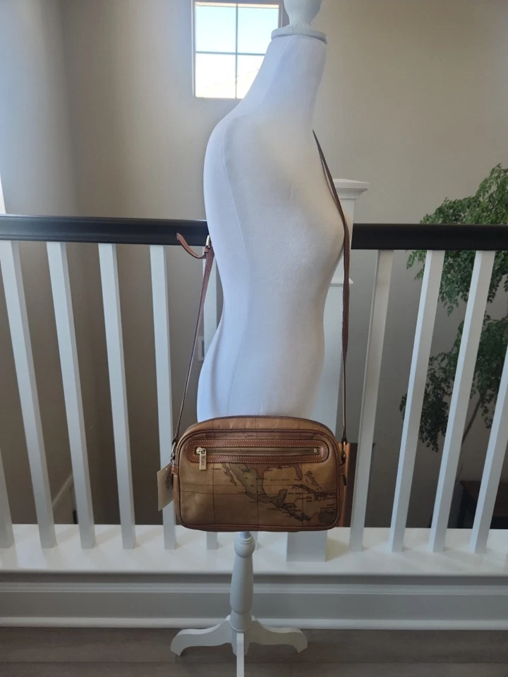 ALVIERO MARTINI 1' CLASSE Women Geographic Crossbody Bag Style 00956831 - Image 2 of 4