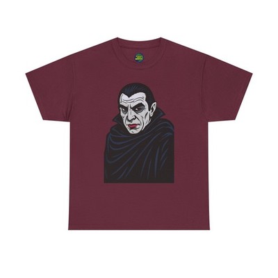 Dracula Mask T-Shirt Vintage Horror Tee Universal Monsters Vampire Horror