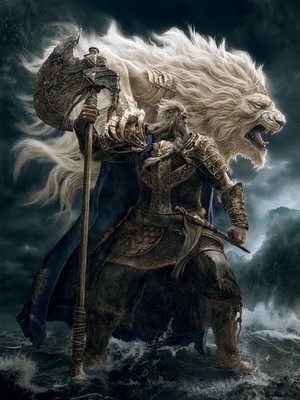 Godfrey First Elden Lord Elden Ring 2021 Poster   Fantasy Wall Art Decor