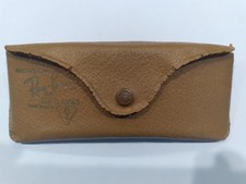 Vintage Bausch  Lomb Ray-Ban Sunglasses Leather Case