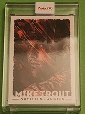 2021 Topps Project 70 - 1995 Topps Baseball Mike Trout #724 1995 Topps Baseball