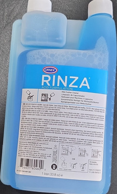 Urnex Rinza Milk Frother Cleaner 1 Liter for Coffee Machines & Milk Frothers