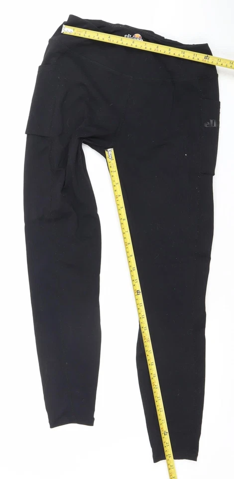 Ellesse Women Black Size 10 Leggings Stretch Athletic Trousers — 第 2/4 张图片