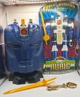Power Rangers Zeo Auric The Conqueror Complete w/ Key and Sword 1996 VINTAGE