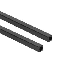 Tubo In fibra carbonio quadrato 4x4x3mm rotondo interno 200mm tubazione 2 pz