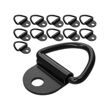 10Pcs Heavy Duty D-Ring Tie Down Anchor Points Fixing Hooks ForTruck Trailer Van