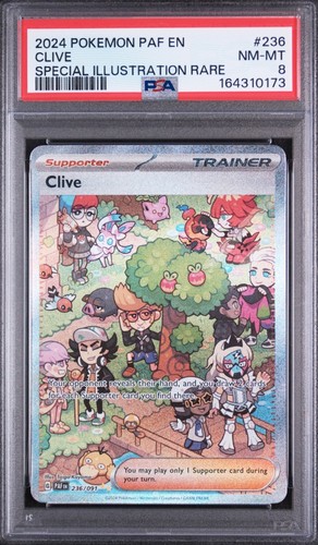Clive graded PSA 8 for sale on eBay