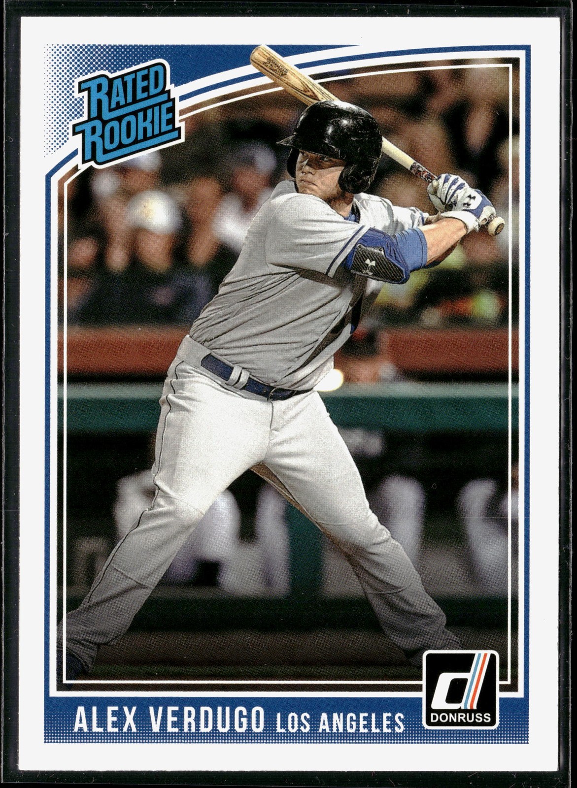 Alex Verdugo 2018 Donruss #45 Los Angeles Dodgers Rated Rookie RC