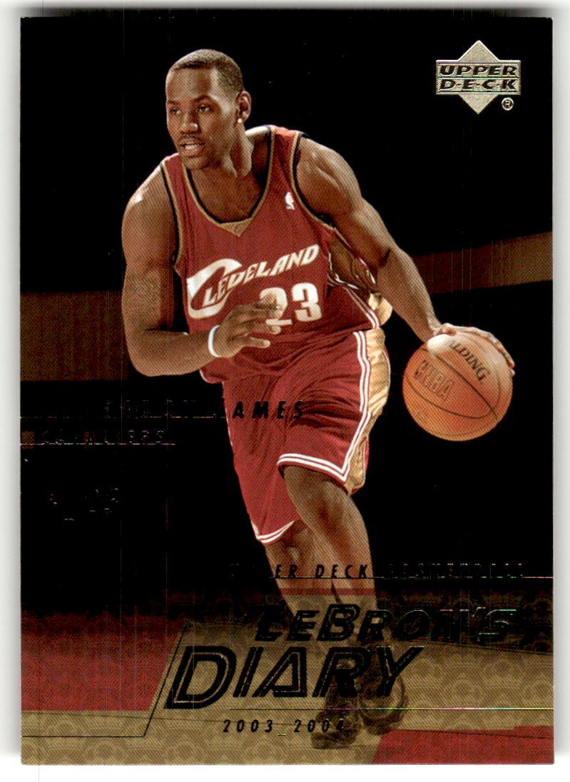 2003-04 Upper Deck LeBron James LeBron's Diary #LJ14