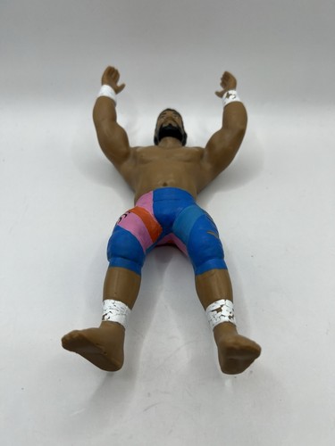 VINTAGE 1989 WWF LJN HAKU BLACK CARD SUPERSTARS ACTION FIGURE (23) - Picture 9 of 20