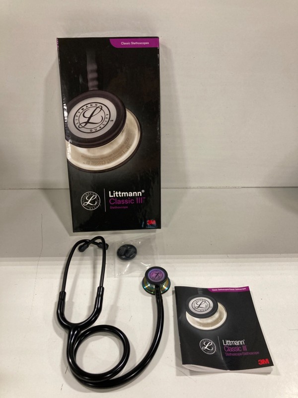 Littmann 5870 Classic III Monitoring Stethoscope - Black