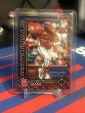 2025 Topps Series 1 Michael Siani Team Border Variation #289 Cardinals SP