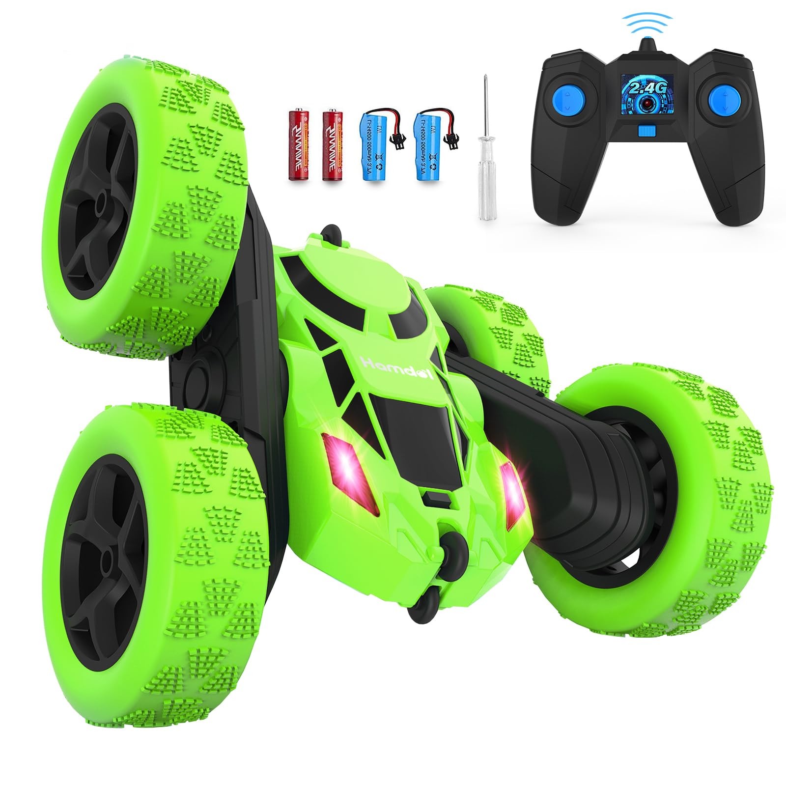 For Kids Ages 6&ndash;12, Double-sided Remote Control Car With .