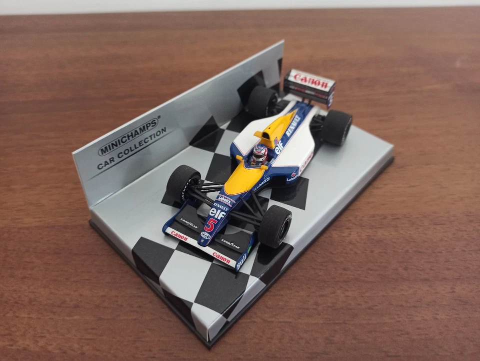 F1 Mansell Williams Renault FW14 1991 Minichamps 1/43 - Immagine 3 di 4