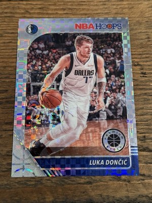2019-20 Luka Doncic Hoops Premium Box Set Checkerboard 17/149 2nd Year