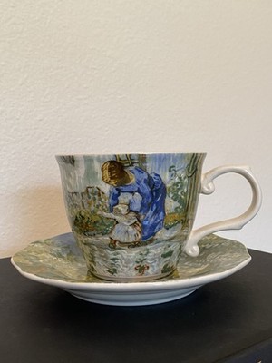 The Met Museum Van Gogh s First Steps After Millet Stoneware Cup & Saucer Rare