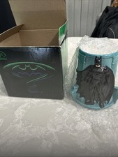 1995 DC Comics Applause Brand Batman Forever Ceramic Mug Tankard Stein in Box