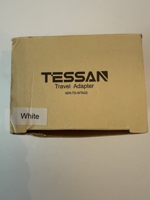 TESSAN Universal Travel  Adapter,  White - New In Box M/N:TS -WTA02