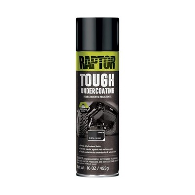 RAPTOR 1K Tough Undercoating, Professional Grade Protective Truck Spray Paint, E