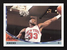 Patrick Ewing 1993-94 Topps #300 Gold New York Knicks