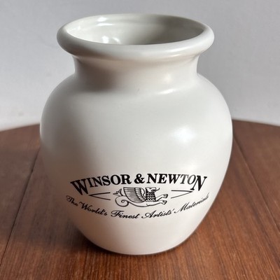 Schöner Künstler Winsor & Newton Keramik Pinsel Topf Halter Top 10 cm hoch