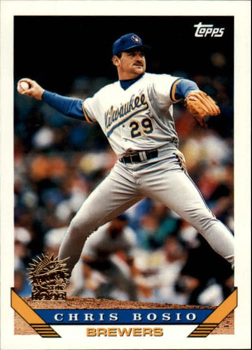 Chris Bosio trading card