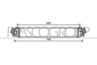 Prasco LadeluftküHler LLK KüHler FüR Alfa Romeo Giulietta 1.4 TB
