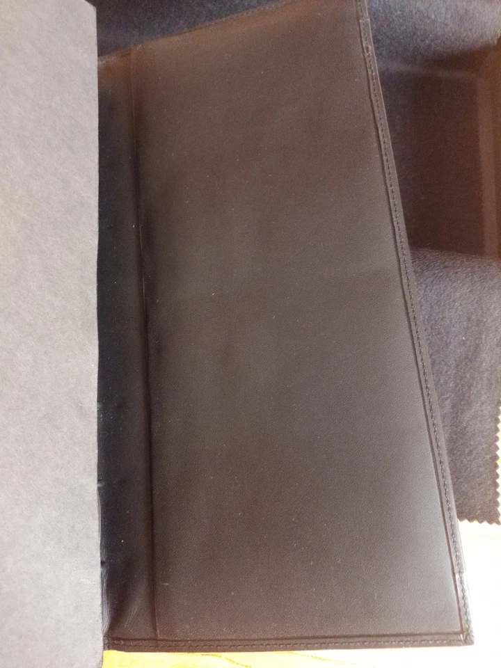 Porsche Design by Seeger – Large Leather Business Card Binder (West Germany,... — 第 4/4 张图片