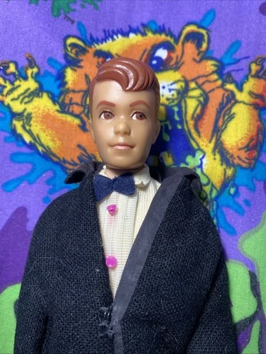 1960 Mattel Vintage Alan Original Doll with Ken Tuxedo Complete + Shoes !