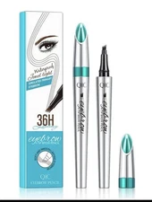 4 Claw Liquid Eyebrow Pencil Stamp Waterproof Ink Pen Gel Microblading Tattoo 02