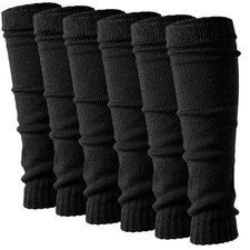 Leg Warmers for Women 80  s Knit Super Long Ribbed for Dancer Party Sports Yoga