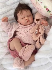 Maihao 19-inch Reborn Baby Dolls Girl Lifelike Baby Dolls Realistic Reborn Doll