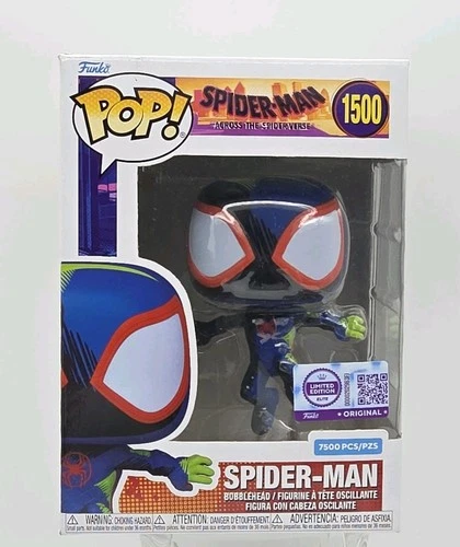 Funko Pop Spider-Man Miles Morales Deco #1500 LIMITED Edition Elite 7500 Pcs DMG
