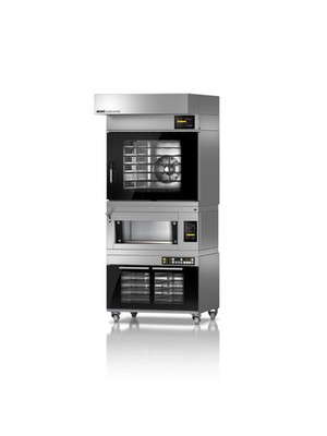 MIWE America EC 6.1826/CO 1.0608 Convection & Deck Oven Stacked