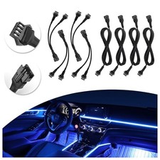 4 Pin RGB Extension Cable,Include 4PCS 40" 1-to-1  4PCS 5" 1-to-2 LED 8PCS