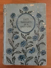 Rare Antique Copy Lazy Thoughts of a Lazy Girl by Jenny Wren (late 1800's?)