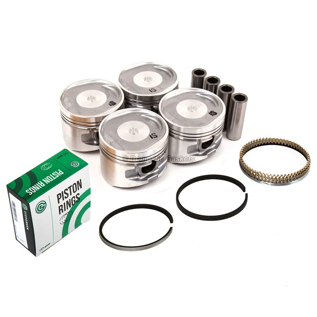 Pistones y anillos para Dodge Mitsubishi Plymouth 2.0 SOHC G63B 87-91 Foto 2 de 4