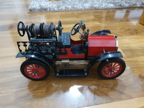 Very Rare Vintage Maxitoys George Carette Jan Blenken Steel Model T Fire Truck - 第 1/15 張圖片