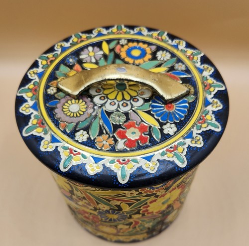 Juego de 3 latas/latas de anidación en relieve Daher, hechas en Holanda, MCM - Imagen 23 de 24