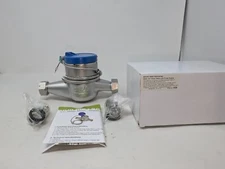 3/4" Water Meter Pulse Output Industrial Remote Reading Heavy Duty Flow #39 (VD