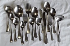 PATRICK HENRY ONEIDA Community teaspoon dinner forks soup ++++ Satin CHOICE