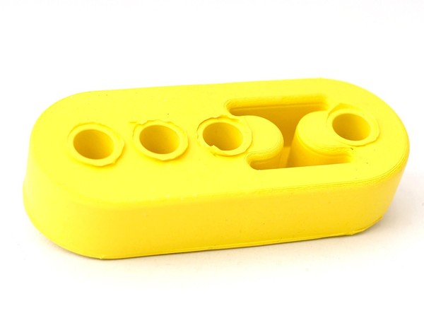 8X Epdm Auspuffgummi Halterung Universell AufhäNgung Auspuff Gummi 4Loch Gelb-image