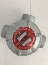 Appleton Gr Type T 1 14 Explosion Proof 3 Hole Box