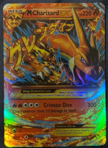 2014 Mega Charizard EX #88 Pokemon Japanese Wild Blaze 107/106 Ungraded
