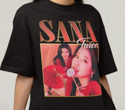 Twice Sana Retro T-shirt, Twice Shirt, Kpop Shirt | eBay