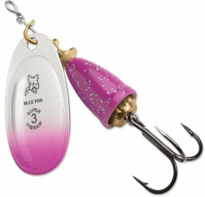 Blue Fox Classic Vibrax 06 Terminal Tackle, Cerise Purple Candy Back, Size 6